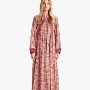 NWT Natalie Martin Fiore Maxi Dress Dahlia Pink